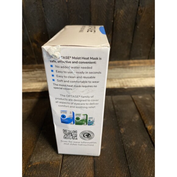 Optase Moist Heat Mask Washable Microwaveable Compress Reusable Exp 06/2026 - Picture 2 of 6